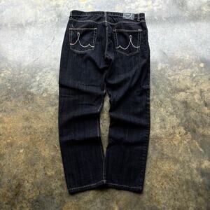 Vintage Baggy Y2K Evolution Black‎ Wide Leg Jeans
